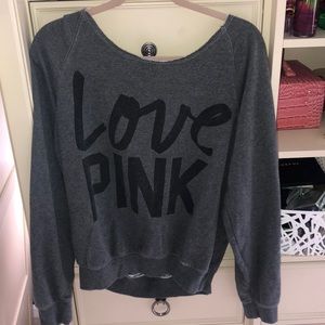 PINK crew neck